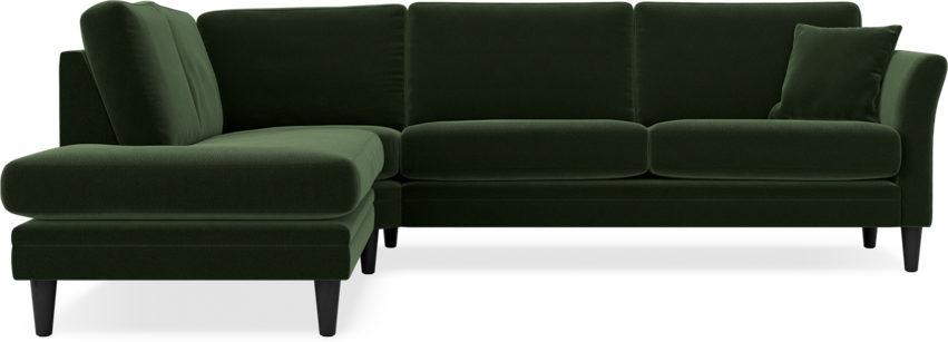 Eden - 2,5-sits soffa med divan - Grön