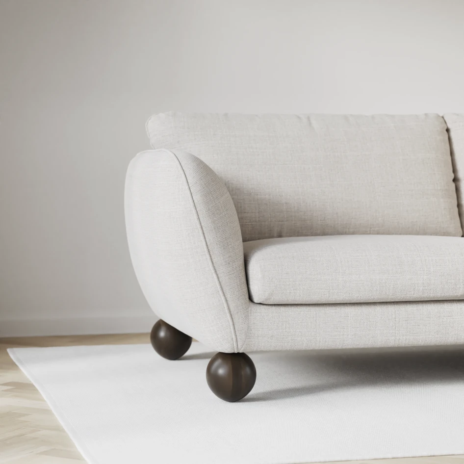 Madison Lux - Hörnsoffa med schäslong höger - Beige