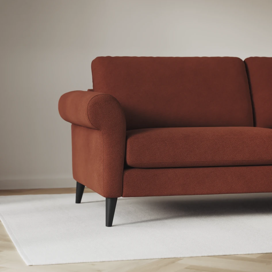 Bridge - 4-sits soffa - Orange