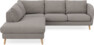 Madison - 2-sits soffa med divan vänster - Beige