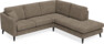 Eden - 2-sits soffa med divan - Gul