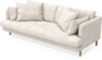 Harper - 3-sits soffa, hel dyna - Beige