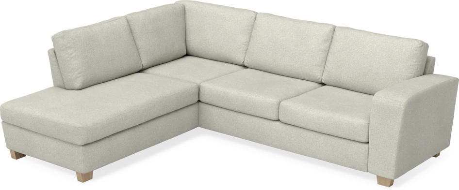 Friday - 2,5-sits soffa med divan vänster - Beige