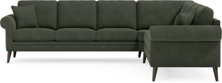 Eden - Hörnsoffa, 3+3-sits - Grön