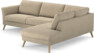 Bridge - 3-sits soffa med divan höger - Beige
