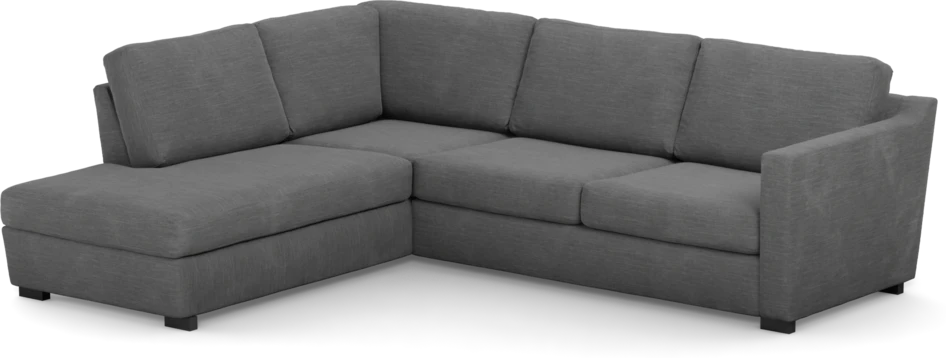 Friday - 2,5-sits soffa med divan vänster - Grå