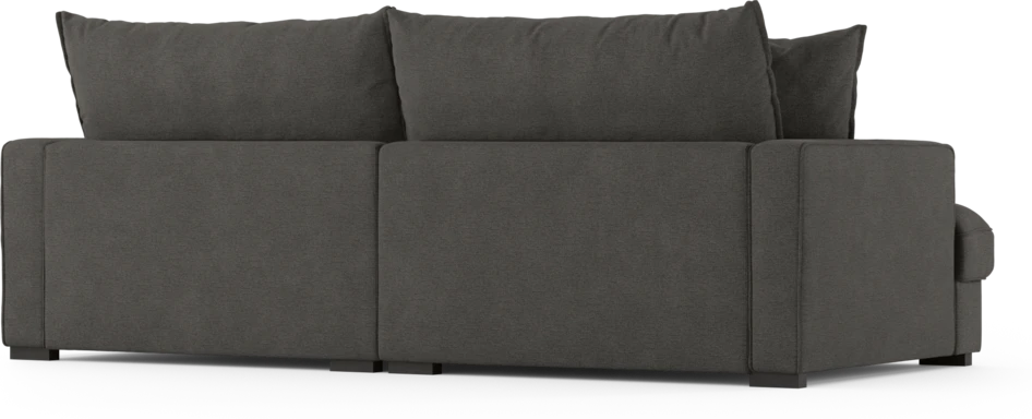 Rossi - 3-sits soffa, hel dyna - Brun