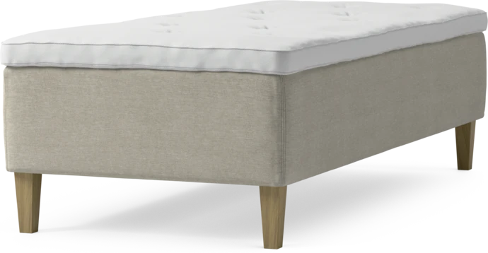 Delux Dream, Ramsäng, enkelsäng med bäddmadrass och sängben