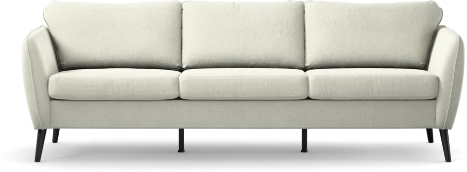 County - 3-sits soffa - Vit