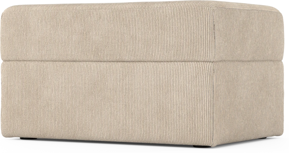Lindö - Fotpall - Beige