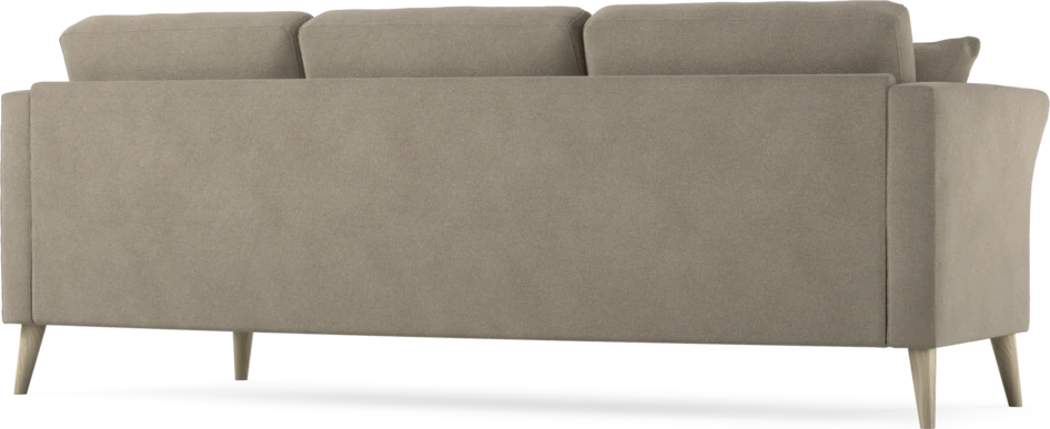 Eden - 3-sits soffa svängd - Beige