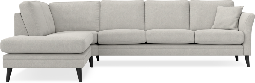 Eden - 3-sits soffa med divan - Grå