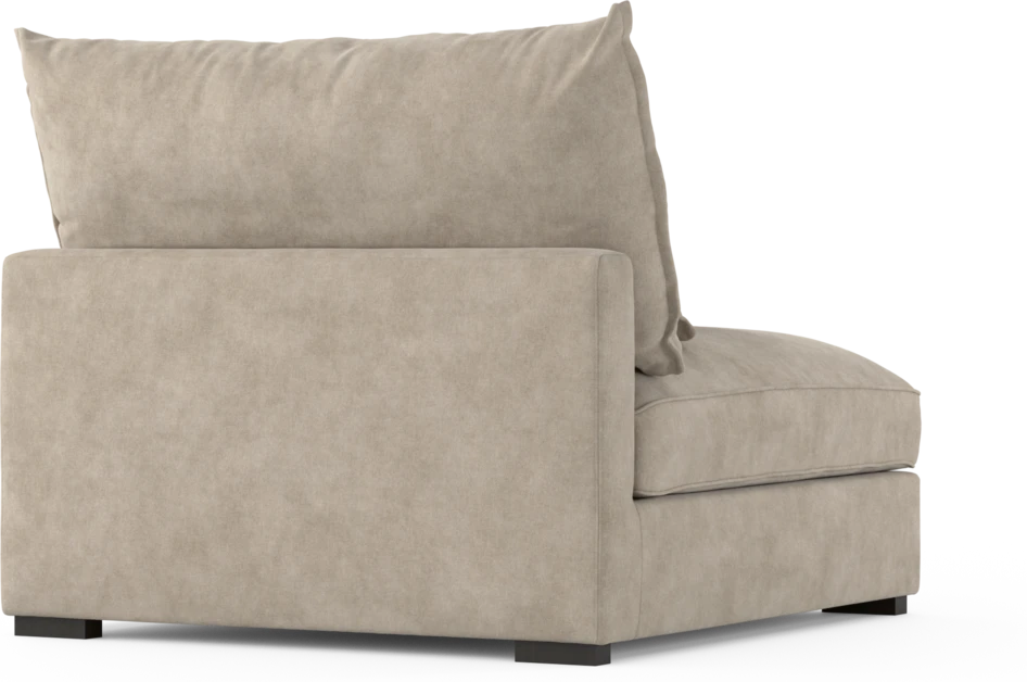 Rossi - 1,5-sits utan armstöd - Beige