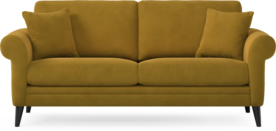 Eden - 2,5-sits soffa - Gul