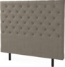 Asperö pikerad - Sänggavel, 160-180 cm - Beige