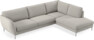 Madison Lux - 3-sits soffa med divan höger - Grå