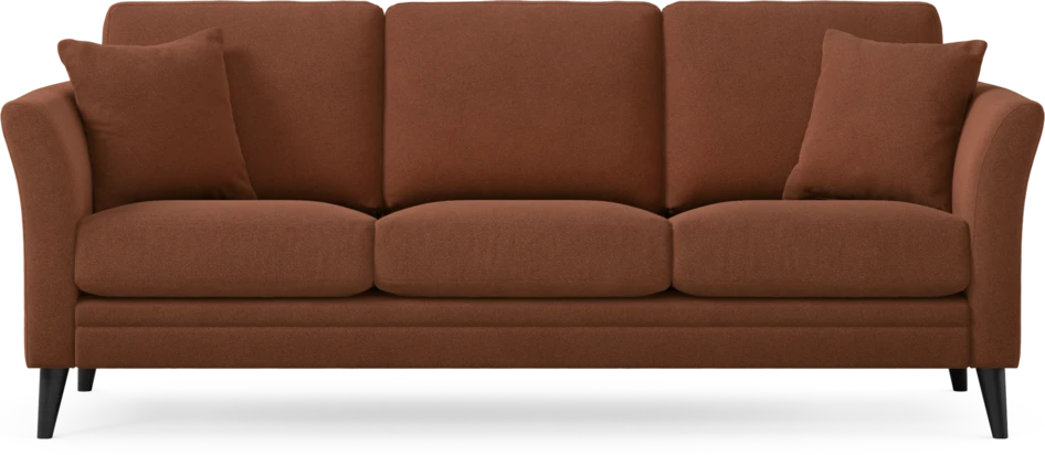 Eden - 3-sits soffa - Orange