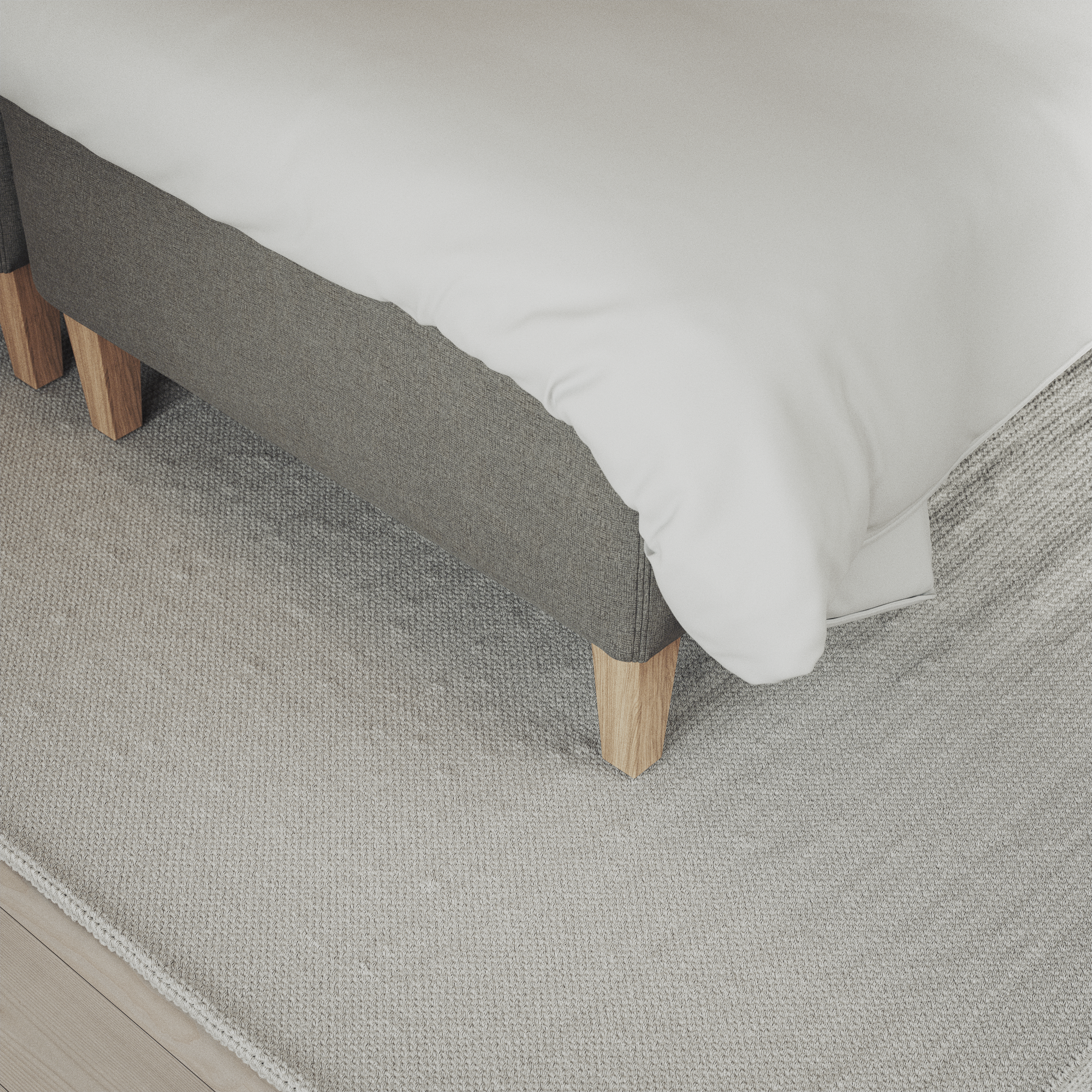 Delux Exclusive - Kontinentalsäng, enkelsäng 120 cm med bäddmadrass och sängben - inspiration