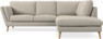 Madison Lux - 2-sits soffa med divan höger - Beige