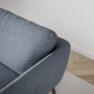 Madison Lux - 3-sits soffa med divan höger - Blå