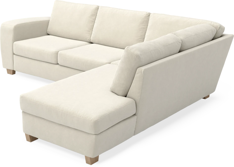 Friday - 2,5-sits soffa med divan höger - Beige