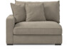 Rossi - 1,5-sits med armstöd vänster - Beige