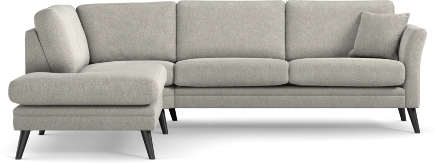 Eden - 2,5-sits soffa med divan - Grå