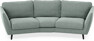 Madison - 3-sits soffa svängd, 70 cm - Turkos