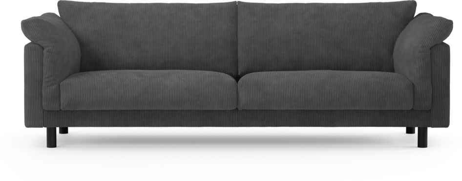 Cherrie - 4-sits soffa, fast klädsel - Grön