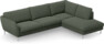 Madison Lux - 3-sits soffa med divan höger - Grön