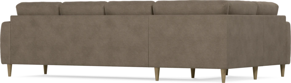 Eden - Hörnsoffa, 1+3-sits - Brun