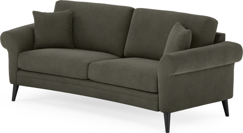 Eden - 2,5-sits soffa svängd - Grå