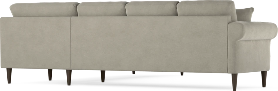 Eden - Hörnsoffa, 3+3-sits - Brun
