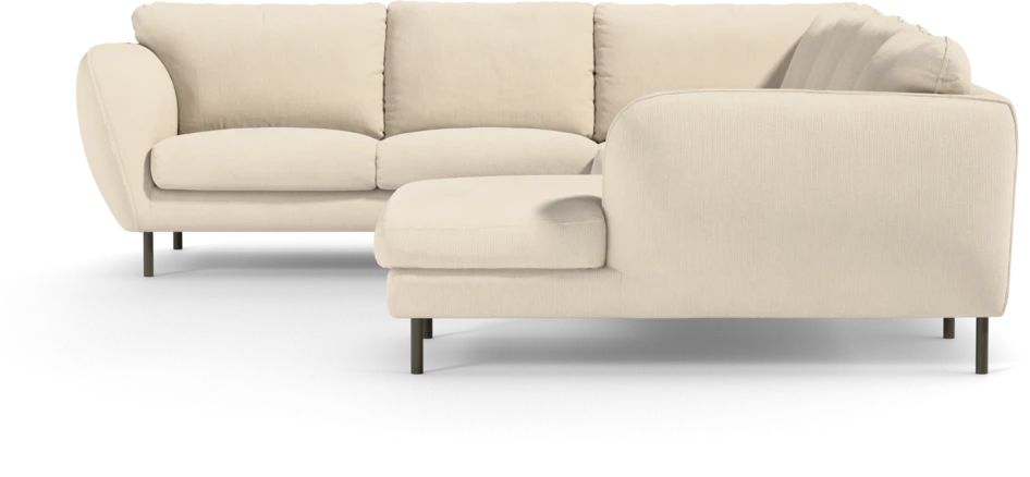 Madison Lux - Hörnsoffa med schäslong höger - Beige