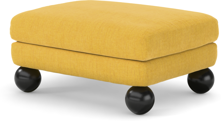 Madison Lux - Fotpall - Gul