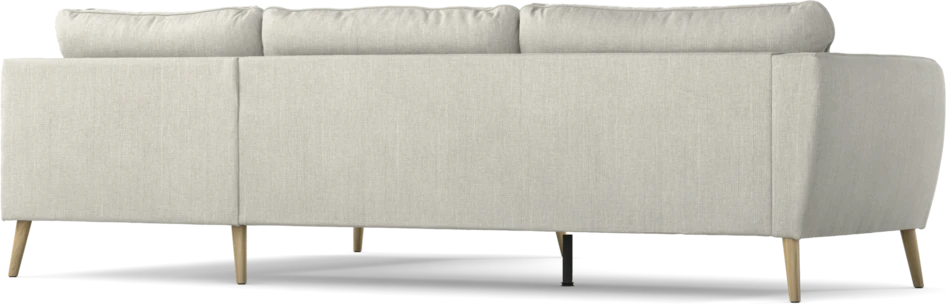 County - 2,5-sits soffa med divan höger - Grå