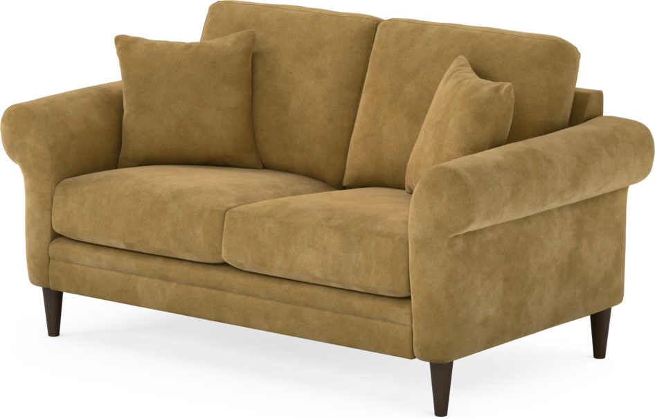 Eden - 2-sits soffa - Gul