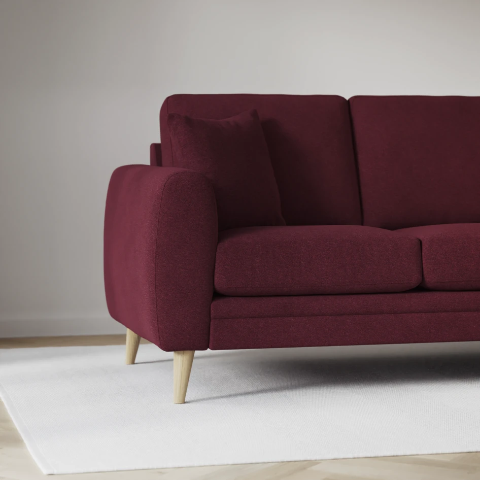 Eden - 2,5-sits soffa - Röd