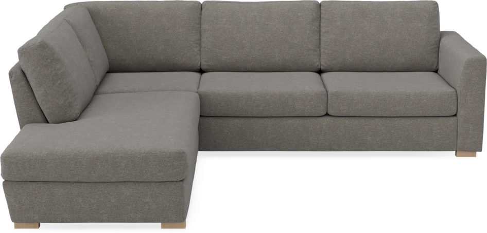 Friday - 2,5-sits soffa med divan vänster - Grå