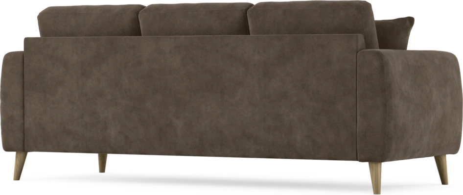 Eden - 3-sits soffa - Brun