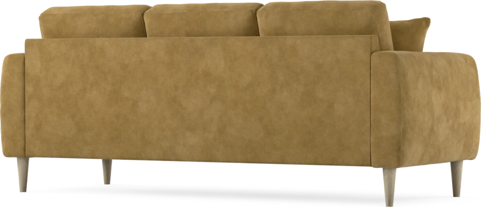 Eden - 3-sits soffa - Gul