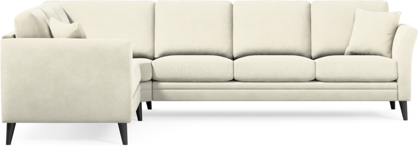Eden - Hörnsoffa, 2+3-sits - Vit