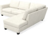 Friday - 2,5-sits soffa med divan höger - Vit