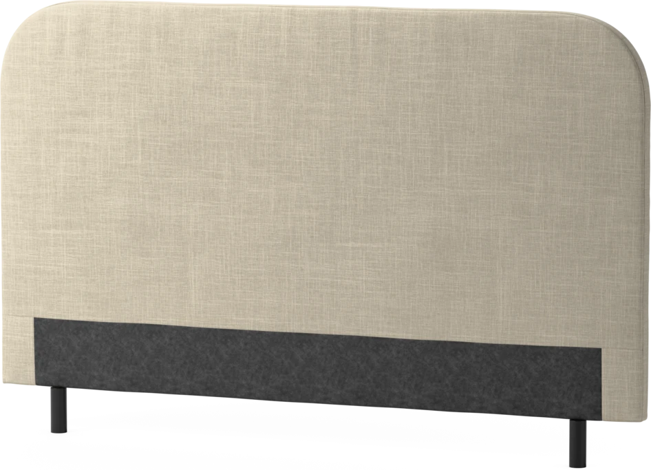 Delux Rundad - Sänggavel, 90-210 cm - Beige