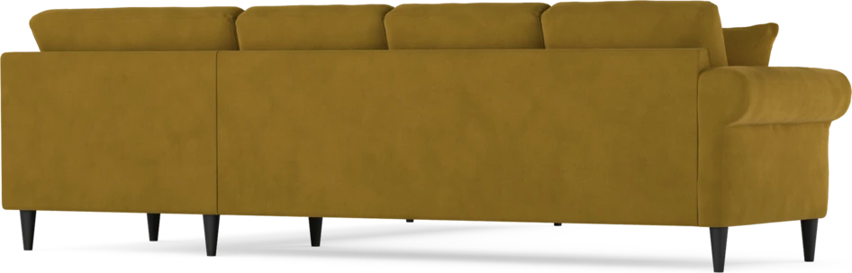 Eden - Hörnsoffa, 3+3-sits - Gul