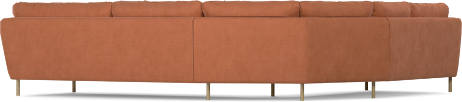 Madison Lux - Hörnsoffa 2+3-sits, hörn 2 - Orange
