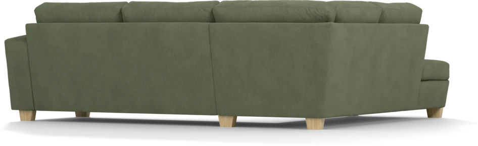 Friday - 2,5-sits soffa med divan vänster - Grön