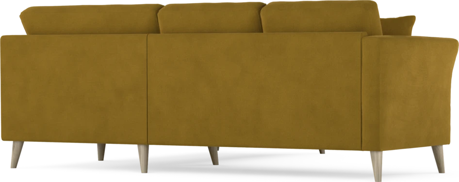 Eden - Hörnsoffa, 2+2-sits - Gul