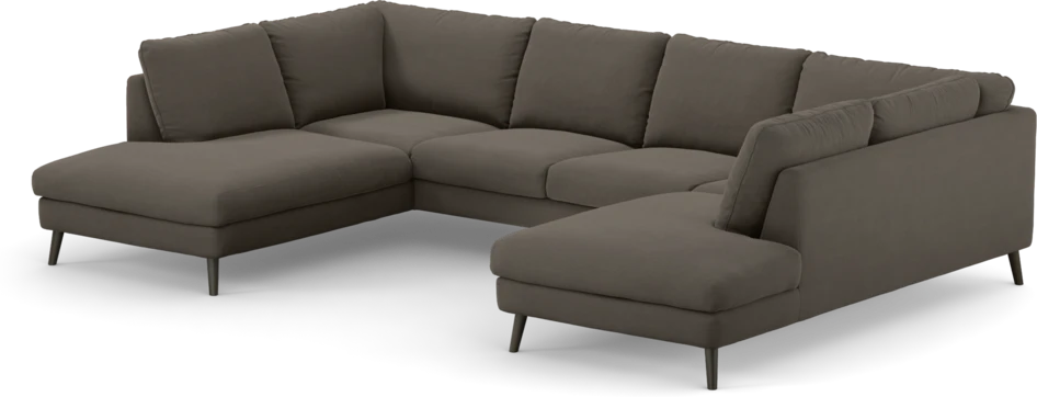 Madison Lux - 2-sits soffa med divan vänster och höger - Beige