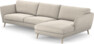 Madison Lux - 3-sits soffa med schäslong höger - Beige